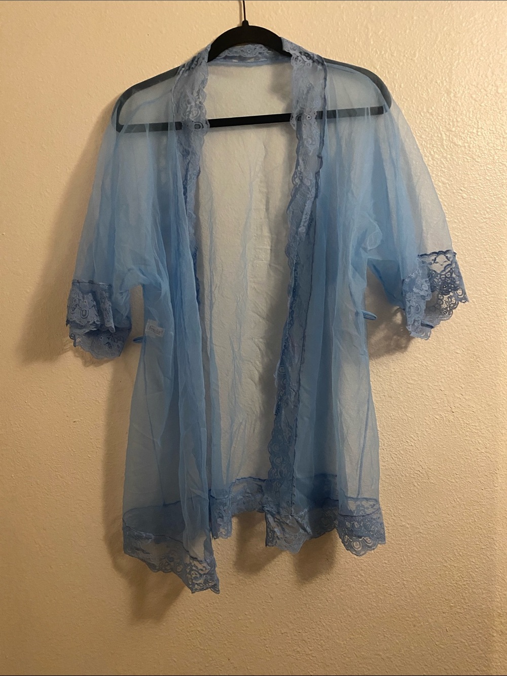 Frederick's of Hollywood Light Blue Robe